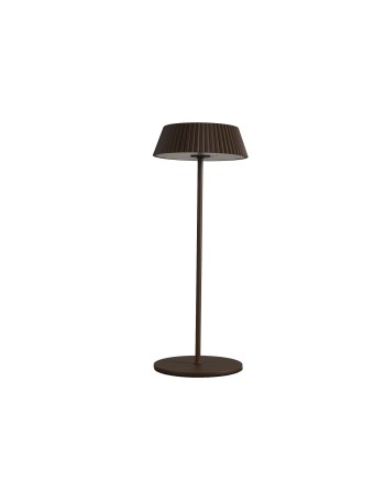 RELAX * SOBREMESA LED CORTEN - RECARGABLE